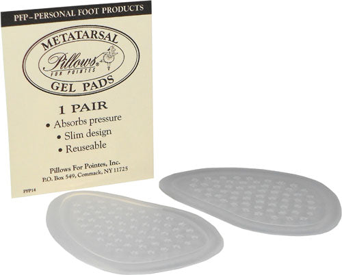 Almohadillas de gel transparentes para metatarsianos