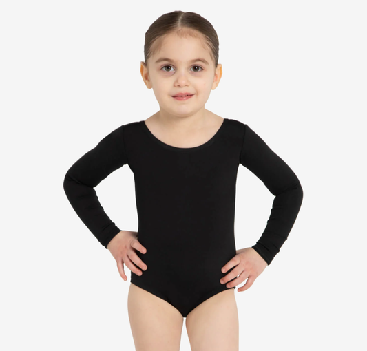 Leotardo manga larga para niña CAPEZIO TB134C
