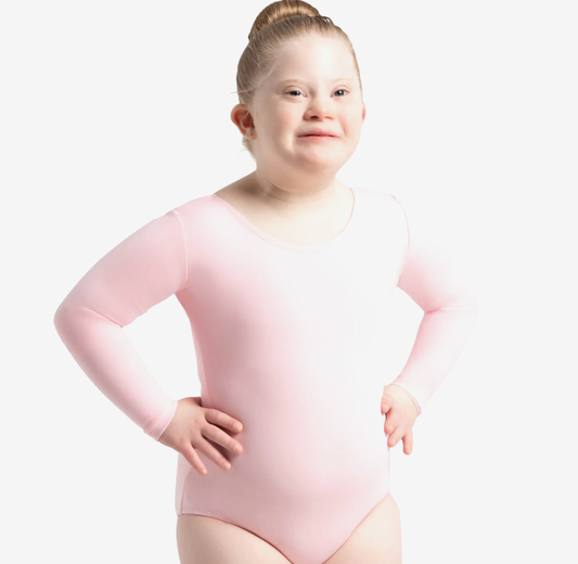 Leotardo manga larga para niña CAPEZIO TB134C
