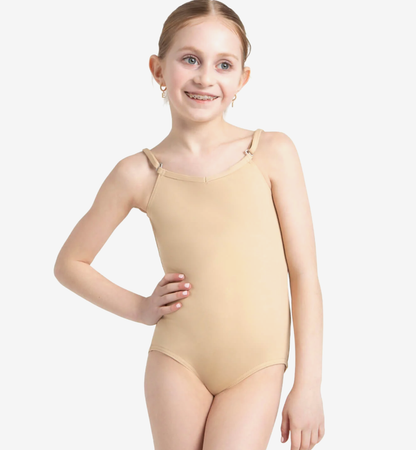 Leotardo de tirantes para niña CAPEZIO TB1420C