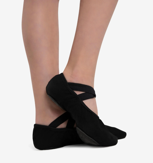 Zapatilla de ballet para niña CAPEZIO EJ2C BLACK