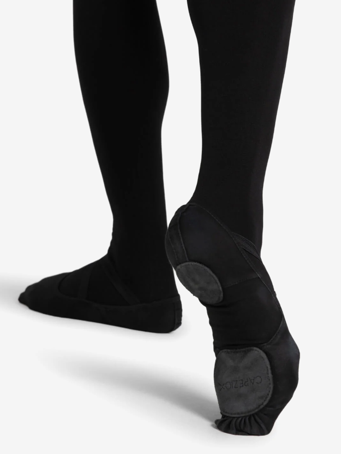 Zapatilla de ballet para niña CAPEZIO EJ2C BLACK