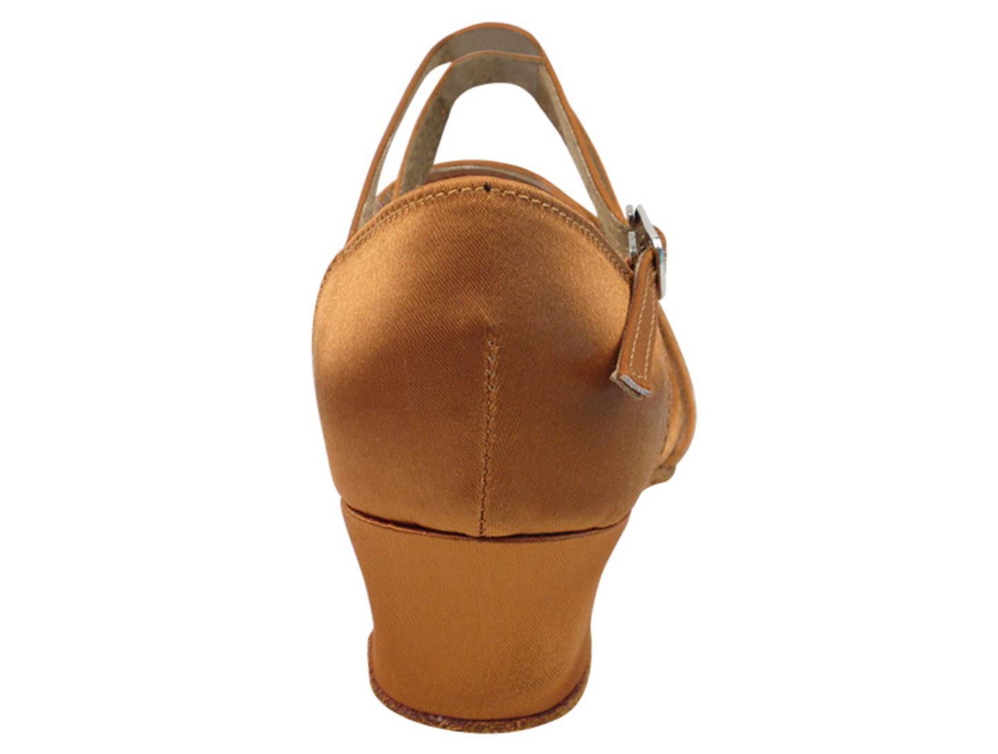 Zapatilla de salón niña-adolescente “Dark Tan Satin”