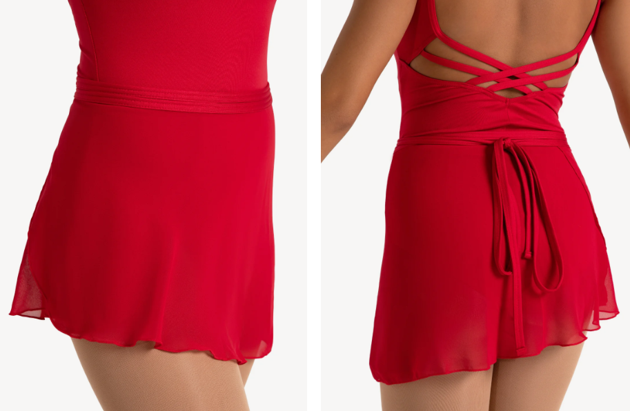 Falda cruzada CAPEZIO SE1057W