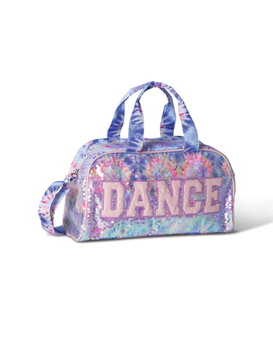 Bolso deportivo "Groovy Sparkle Tie-Dye" DANSHUZ