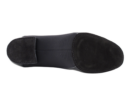 Zapato de salón hombre charol negro (suela partida)