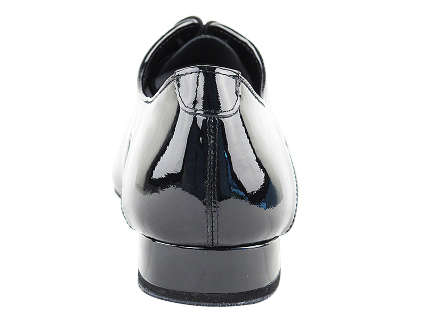 Zapato de salón hombre charol negro (suela partida)