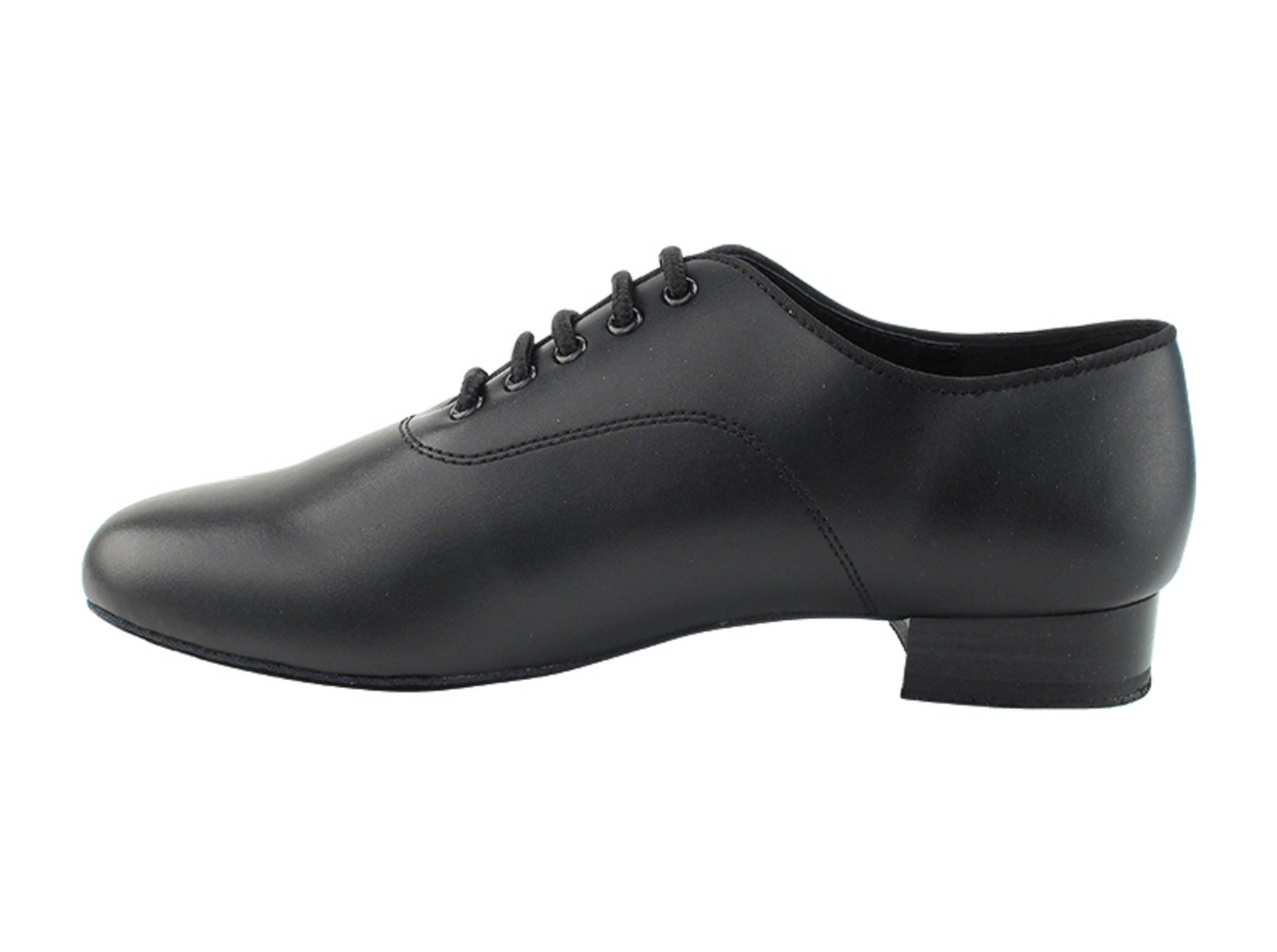 Zapato de salón hombre cuero negro