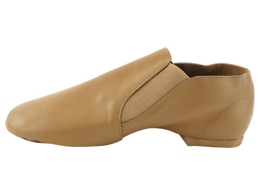 Zapatos de jazz cuero beige
