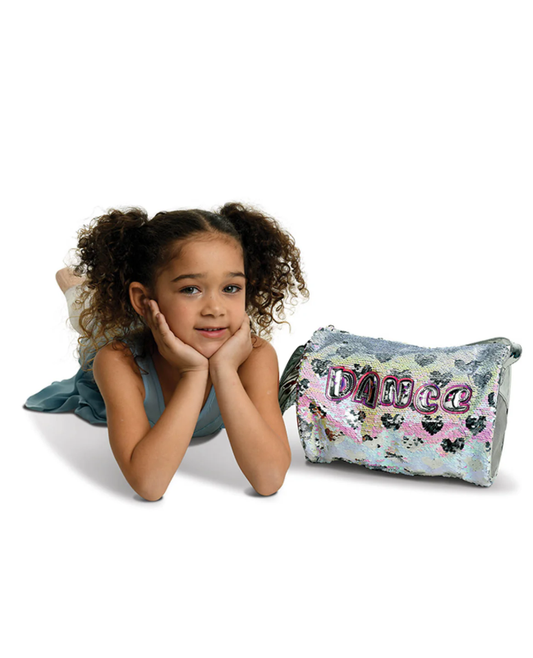 Bolsa de lentejuelas "Hearts Pearlescent" DANSHUZ