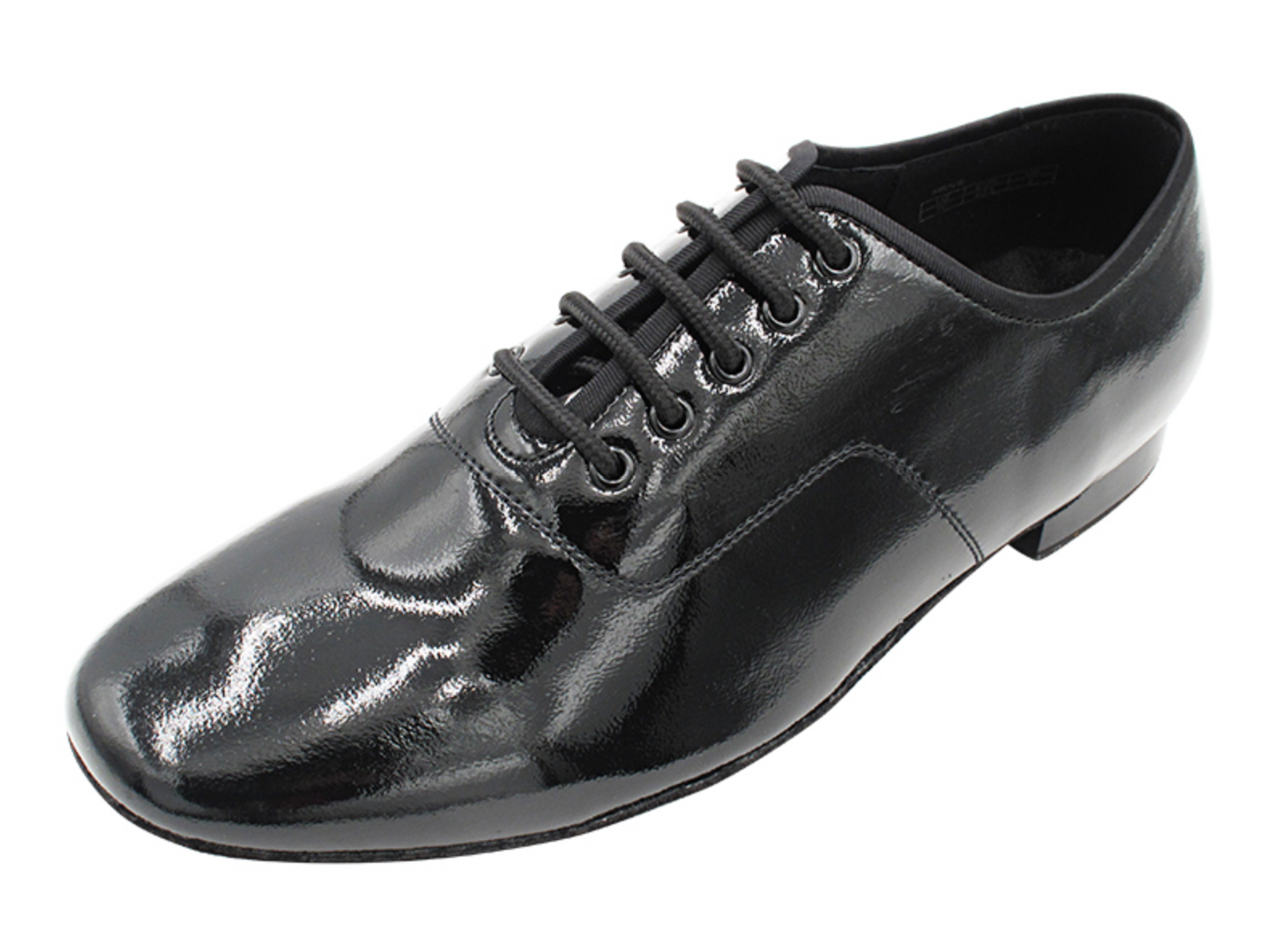 Zapato de salón hombre patente negra